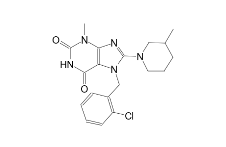 7-(2-chlorobenzyl)-3-methyl-8-(3-methyl-1-piperidinyl)-3,7-dihydro-1H-purine-2,6-dione