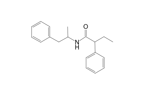 Amphetamine .alpha.-phenylbutyramide