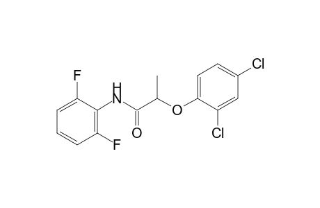 2-(2,4-dichlorophenoxy)-2',6'-difluoropropionanilide