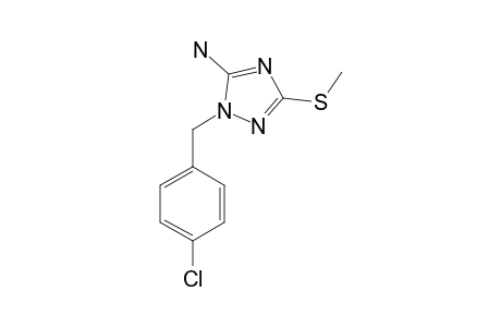 5-AMINO-1-(PARA-CHLORBENZYL)-3-METHYLTHIO-1,2,4-TRIAZOLE