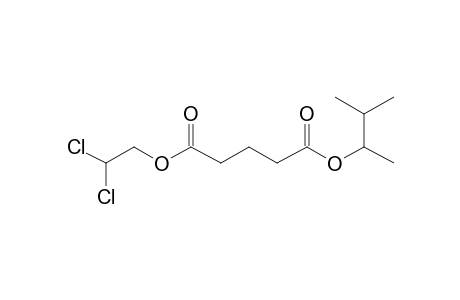 Glutaric acid, 3-methylbut-2-yl 2,2-dichloroethyl ester