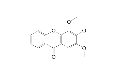 3-HYDROXY-2,4-DIMETHOXYXANTHONE
