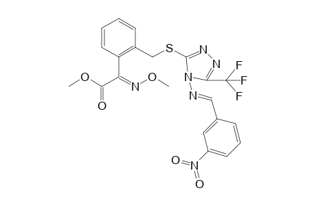 4-(3-Nitrobenzimido)-3-S-[2-(methoxyimino)(methoxycarbonyl)methyl]benzylmercapto-5-(trifluoromethyl)-1,2,4-triazole