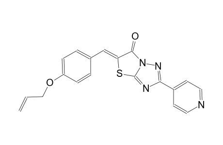 thiazolo[3,2-b][1,2,4]triazol-6(5H)-one, 5-[[4-(2-propenyloxy)phenyl]methylene]-2-(4-pyridinyl)-, (5Z)-