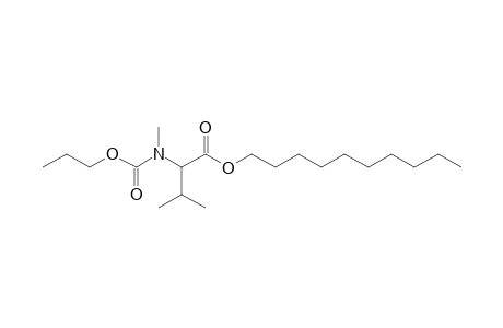 Valine, N-methyl-N-propoxycarbonyl-, decyl ester