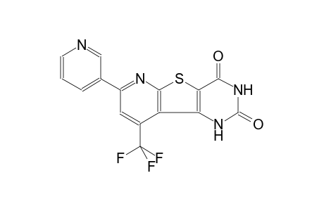 pyrido[3',2':4,5]thieno[3,2-d]pyrimidine-2,4(1H,3H)-dione, 7-(3-pyridinyl)-9-(trifluoromethyl)-