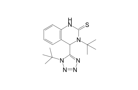3-(tert-butyl)-4-(1-(tert-butyl)-1H-tetrazol-5-yl)-3,4-dihydroquinazoline-2(1H)-thione