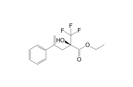 (R)-2-Hydroxy-4-phenyl-2-trifluoromethyl-pent-4-enoic acid ethyl ester