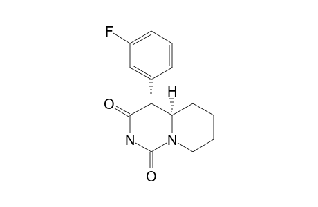 4-(3-FLUOROPHENYL)-OCTAHYDROPYRIDO-[1,2-C]-PYRIMIDINE-1,3-DIONE