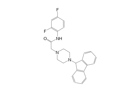 1-piperazineacetamide, N-(2,4-difluorophenyl)-4-(9H-fluoren-9-yl)-