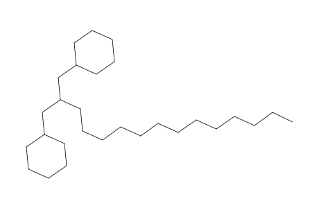 Cyclohexane, 1,1'-(2-tridecyl-1,3-propanediyl)bis-