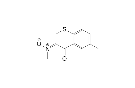 4H-1-Benzothiopyran-4-one, 3,3-dihydro-6-methyl-3-(methylimino)-, N-oxide