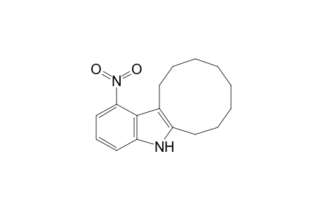 5H-Cyclodec[b]indole, 6,7,8,9,10,11,12,13-octahydro-1-nitro-