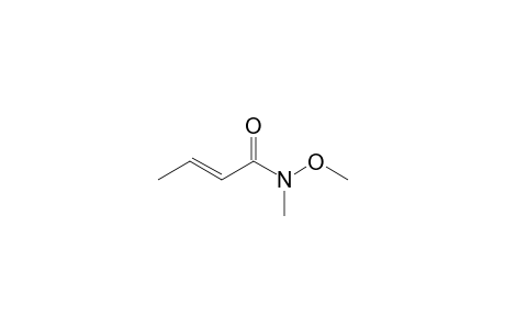 (E)-N-Methoxy-N-methyl-2-butenamide