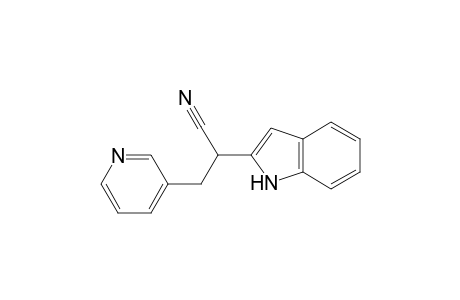 1H-Indole-2-acetonitrile, .alpha.-(3-pyridinylmethyl)-