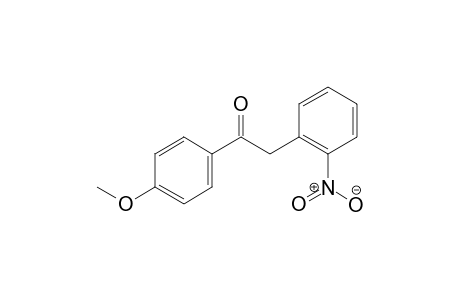 1-(4-Methoxyphenyl)-2-(2-nitrophenyl)ethan-1-one