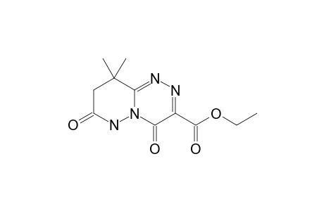 ETHYL-6,7,8,9-TETRAHYDRO-9,9-DIMETHYL-4,7-DIOXO-1H-PYRIDAZINO-[6,1-C]-TRIAZINE-3-CARBOXYLATE