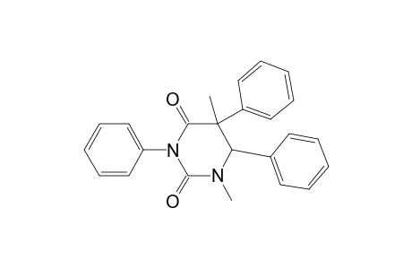 2,4(1H,3H)-Pyrimidinedione, dihydro-1,5-dimethyl-3,5,6-triphenyl-