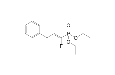(E)-Diethyl 1-fluoro-3-phenylbut-1-enephosphonate