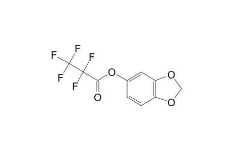 Sesamol, pentafluoropropionate