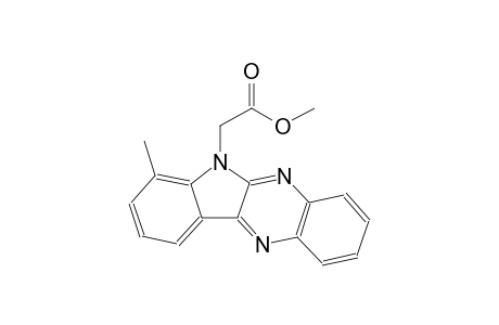 methyl (7-methyl-6H-indolo[2,3-b]quinoxalin-6-yl)acetate