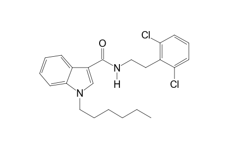N-[2-(2,6-Dichlorophenyl)ethyl]-1-hexyl-1H-indole-3-carboxamide