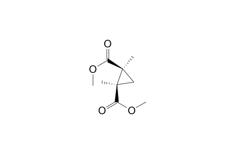 1,2-Cyclopropanedicarboxylic acid, 1,2-dimethyl-, dimethyl ester, cis-