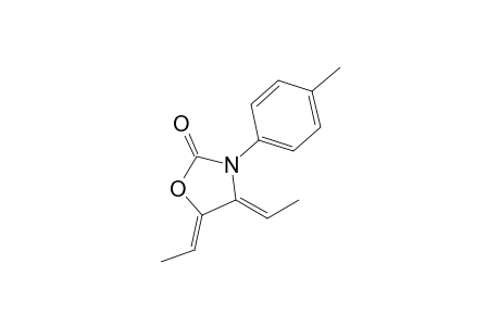 4,5-Diethylidene-3-(4'-methylphenyl)-1,3-oxazolidin-2-one