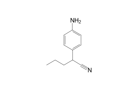 2-(4-Aminophenyl)pentanenitrile