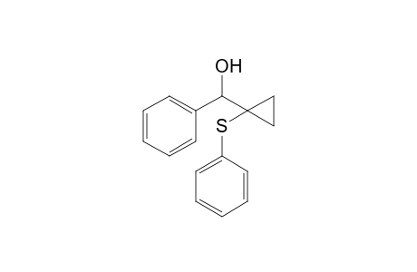 1-(1-Phenylthiocyclopropyl)phenylmethanol