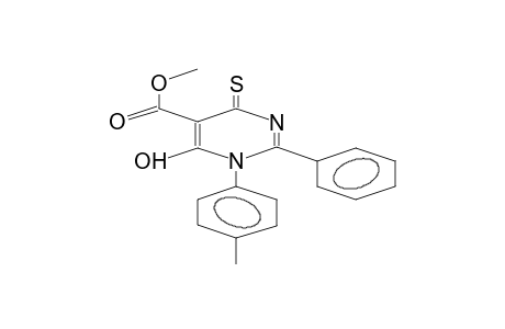 1-(4-methylphenyl)-2-phenyl-5-methoxycarbonyl-6-hydroxy-1,4-dihydropyrimidin-4-thione