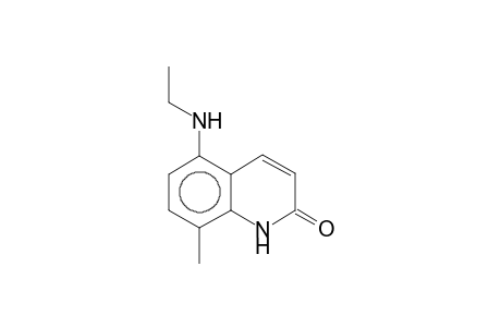 5-(ethylamino)-8-methyl-2(1H)-quinolinone