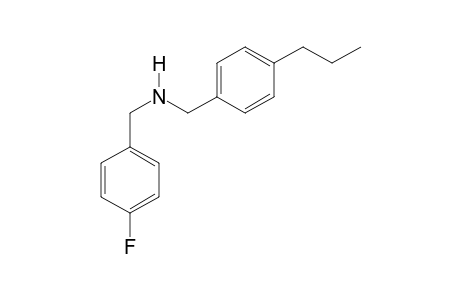 N-(4-Propylbenzyl)-4-fluorobenzylamine