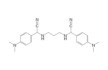 (trimethylenediimino)bis{[p-(dimethylamino)phenyl]acetonitrile