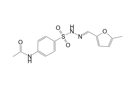 N-[4-({(2E)-2-[(5-methyl-2-furyl)methylene]hydrazino}sulfonyl)phenyl]acetamide