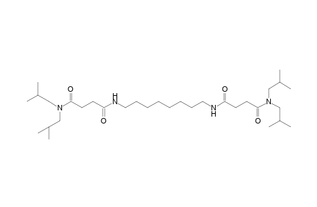 N-[8-(3-Diisobutylcarbamoyl-propionylamino)-octyl]-N',N'-diisobutyl-succinamide