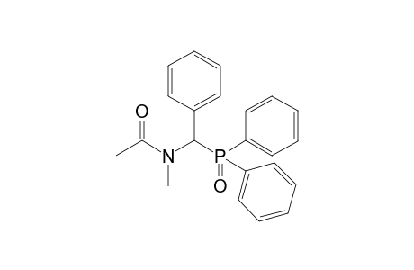 Diphenyl-.alpha.-(N-acetyl-N-methyl)aminobenzylphosphine oxide