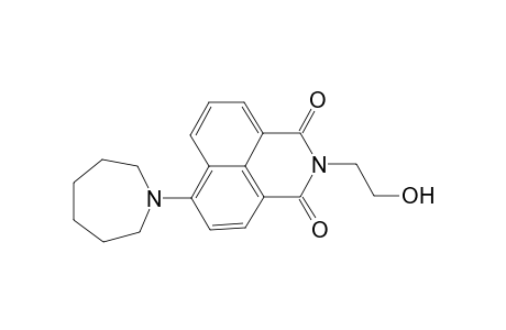 6-(1-azepanyl)-2-(2-hydroxyethyl)benzo[de]isoquinoline-1,3-dione