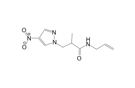 N-allyl-2-methyl-3-(4-nitro-1H-pyrazol-1-yl)propanamide