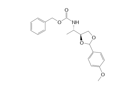 (2S,3S)-1,2-p-Methoxybenbzylidene-3-benzyloxycarbonylamino-1,2-butanediol