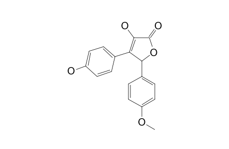 3-HYDROXY-4-(4-HYDROXYPHENYL)-5-(4-METHOXYPHENYL)-2(5H)-FURANONE