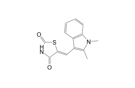 (5Z)-5-[(1,2-dimethyl-1H-indol-3-yl)methylene]-1,3-thiazolidine-2,4-dione
