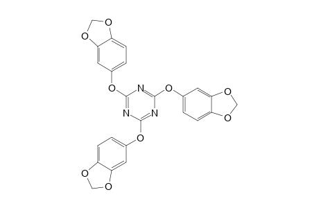 2,4,6-(1,3-BENZODIOXOL-5-YLOXY)-1,3,5-TRIAZINE