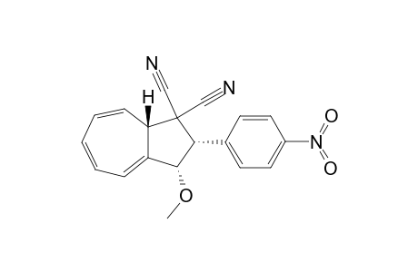 1,1(2H)-Azulenedicarbonitrile, 3,8a-dihydro-3-methoxy-2-(4-nitrophenyl)-, (2.alpha.,3.alpha.,8a.beta.)-