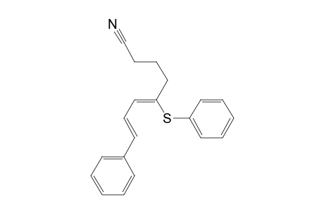 (5Z,7E)-8-Phenyl-5-(phenylthio)-5,7-octadienenitrile
