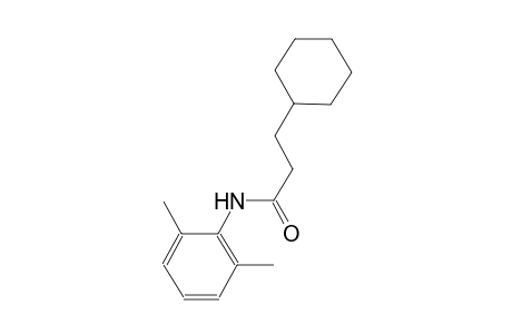 3-cyclohexyl-N-(2,6-dimethylphenyl)propanamide