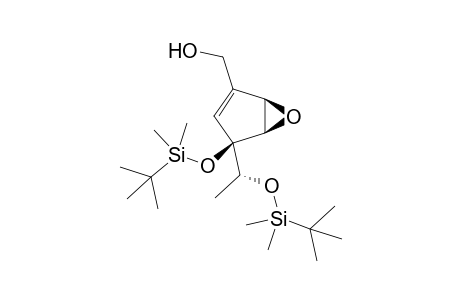 (1R,4S,5R)-4-tert-Butyldimethylsiloxy-4-[1'(R)-(tert-butyldimethylsiloxy)ethyl]-2-hydroxymethyl-6-oxabicyclo[3.1.0]hex-2-ene
