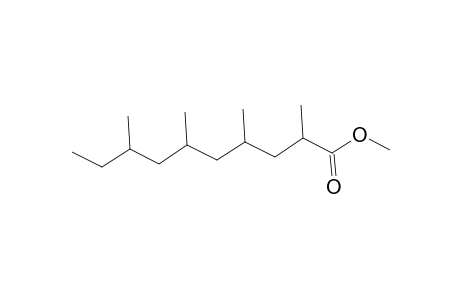 Decanoic acid, 2,4,6,8-tetramethyl-, methyl ester
