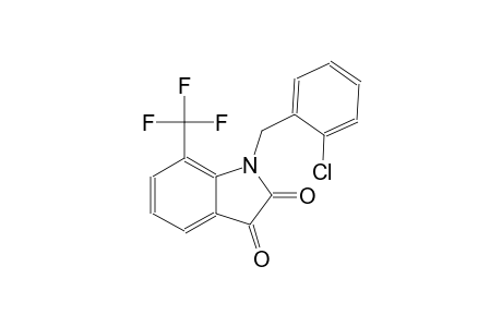 1-(2-chlorobenzyl)-7-(trifluoromethyl)-1H-indole-2,3-dione