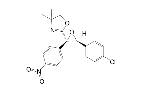 2-[(2R,3S)-3-(4-chlorophenyl)-2-(4-nitrophenyl)-2-oxiranyl]-4,4-dimethyl-5H-oxazole